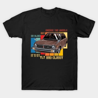 An Oldie! Grease The Wheels It Is Still Styly and Classy T-Shirt
